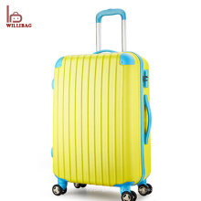 Путешествия комплекты багажа вагонетки ABS твердой оболочки багаж чемодан